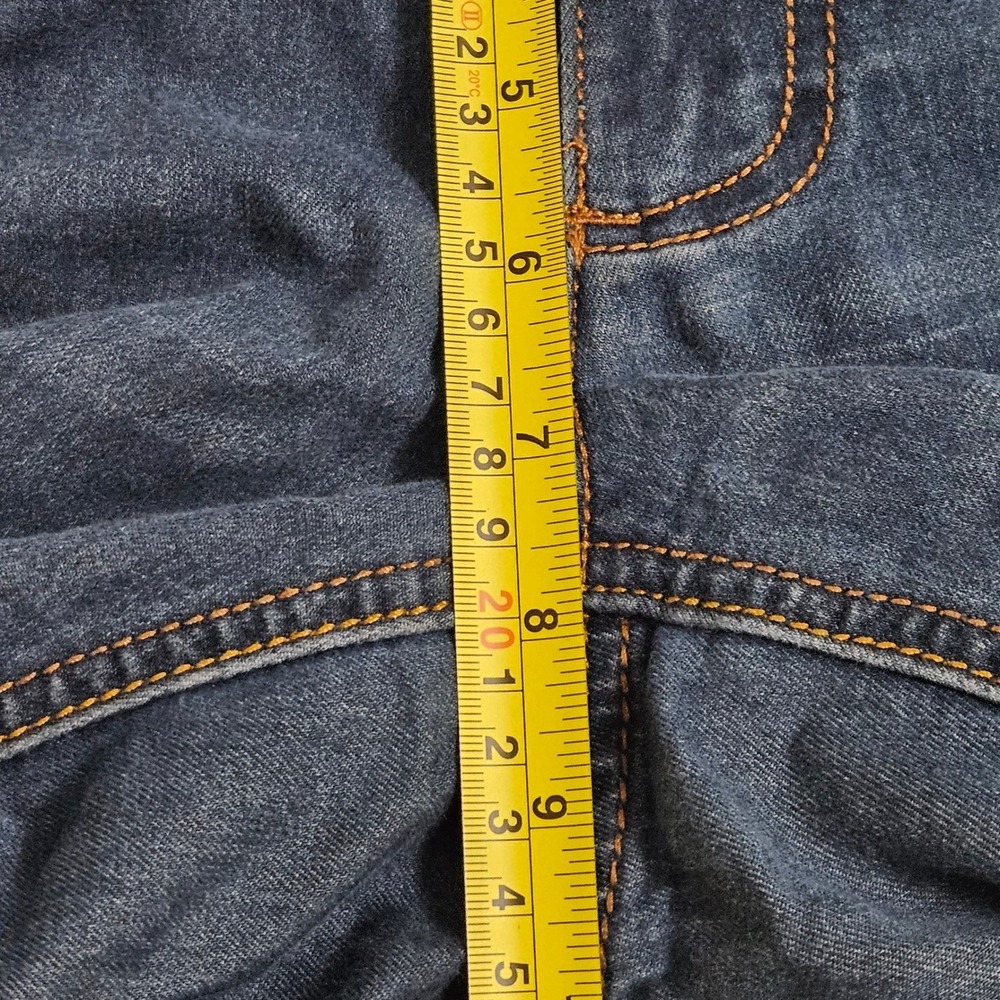 Rocks & Indigo Mid-Rise 6 Button Flare Boho Retro Y2K Style Bell Bottom SZ 7 - Picture 10 of 12